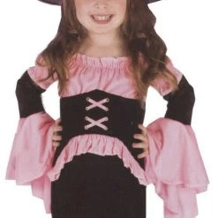 Morris Costumes Pretty Pink Witch Halloween Girls Costume