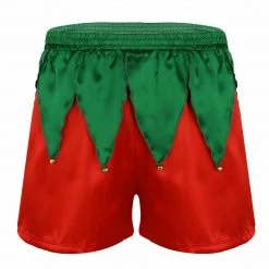 Tomfoolery Santas Helper Elf Shorts Christmas Mens Costume