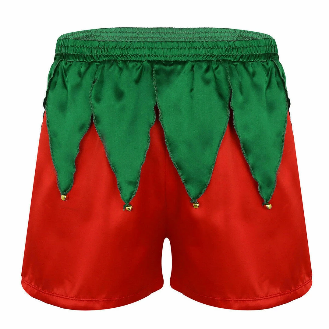 Tomfoolery Santas Helper Elf Shorts Christmas Mens Costume 2 Tomfoolery Santas Helper Elf Shorts Christmas Mens Costume