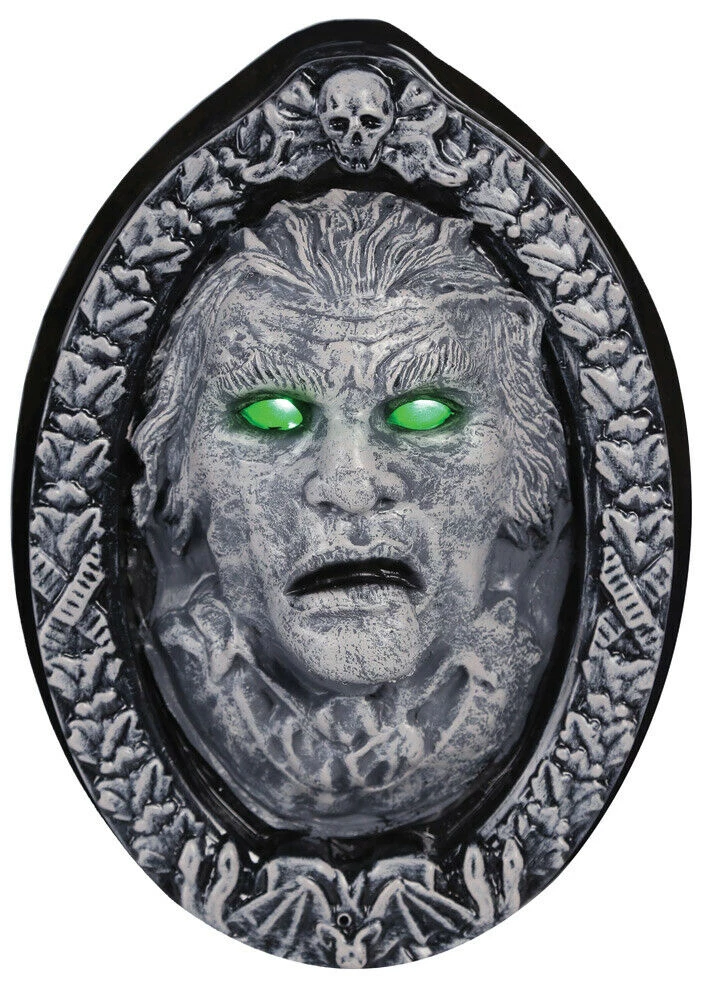 Morris 5cm X 21cm Animated Light Up Talking Haunted Frame Halloween Decoration Prop Halloween Props/Decoration 1 Morris 5cm X 21cm Animated Light Up Talking Haunted Frame Halloween Decoration Prop Halloween Props/Decoration