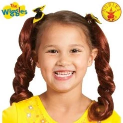 Rubie's Emma Yellow The Wiggles Girls Top Skirt Bow And Belt Costume