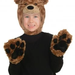 Morris Costumes Costume Accessories Monkey Bear Wolf Panda Animal Pack Boys Girls Hood And Mitts Costume Accessory 7 Morris Costumes Costume Accessories Monkey Bear Wolf Panda Animal Pack Boys Girls Hood And Mitts Costume Accessory
