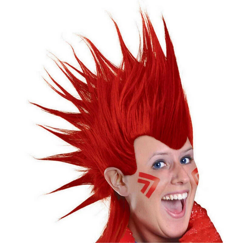 Balloon Agencies Wigs Mohawk Game Day Sports Coloured High Spikes Party Wig Costume Accessory 9 Balloon Agencies Wigs Mohawk Game Day Sports Coloured High Spikes Party Wig Costume Accessory