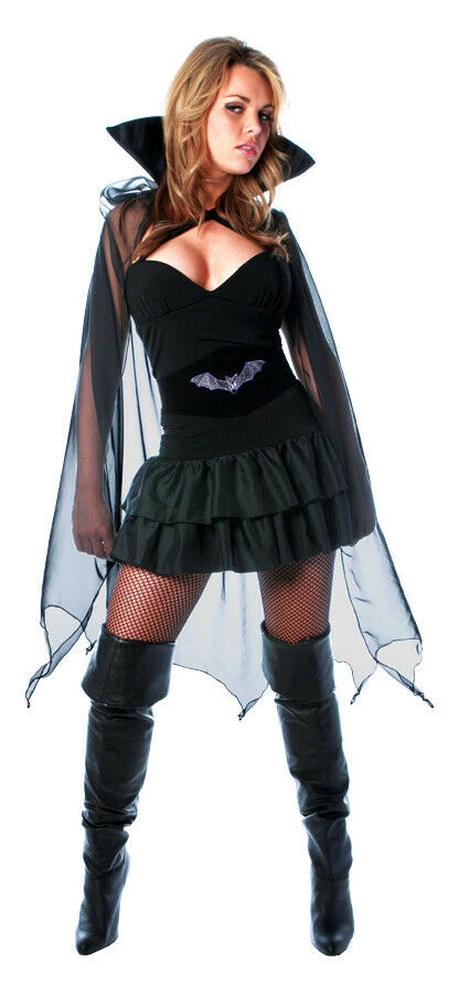 Morris Costumes Halloween Costumes Into The Night Vampire Black Halloween Ladies Costume 1 Morris Costumes Halloween Costumes Into The Night Vampire Black Halloween Ladies Costume