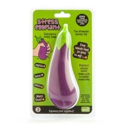 MDI Health & Beauty Eggplant Jelly Squishy Squeeze Dough Stress Ball Anxiety Stress Autism FidgetToy