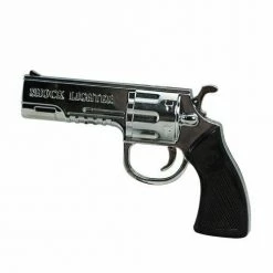 Aussie Toys Costume Accessories Electric Shock Pistol Gun Cigarette Lighter Funny Trick Joke Prank Stainless Steel