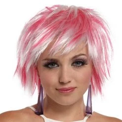 Morris Costumes Punky Pixie Fairy Wigs With Highlights Ringlets Butterflys & Ribbons Ladies Wig 13 Morris Costumes Punky Pixie Fairy Wigs With Highlights Ringlets Butterflys & Ribbons Ladies Wig