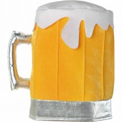 Balloon Agencies Costume Accessories Beer Mug Plush Adult Costume Hat