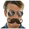 Balloon Agencies Brown Handlebar Moustache Mens Costume Accessory Costume Accessories