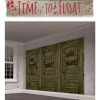 Balloon Agencies IT Scene Setter Time To Float Cloth Banner Scary Door Panel Halloween Decoration