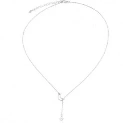 Unbranded Fashion Jewelry Classic Star Moon Charms Silver Gold Necklace 7 Unbranded Fashion Jewelry Classic Star Moon Charms Silver Gold Necklace