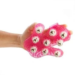 MDI Body Massage Glove Roller Beads Anti-Cellulite Muscle Pain Relief Massager Health & Beauty