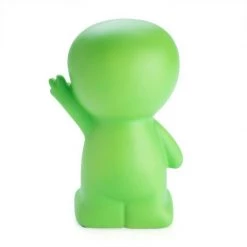 MDI Home & Garden Glowing Green Alien Battery Operated Home Decor Bedside Night Table Lamp