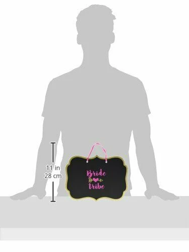Balloon Agencies Party Supplies Bachelorette Bride Tribe Chalkboard Sign MDF Party Decoration 2 Balloon Agencies Party Supplies Bachelorette Bride Tribe Chalkboard Sign MDF Party Decoration