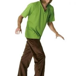 Rubie's Costumes Scooby Doo Fredd Shaggy Deluxe Halloween Bookweek Men's Costume