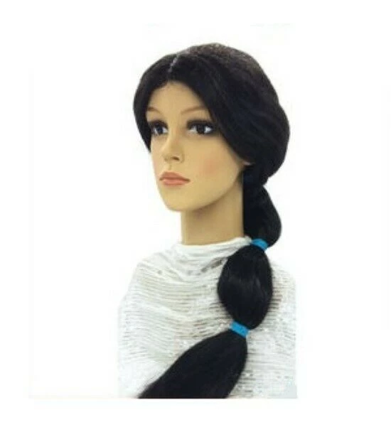 JD Party Princess Jasmine Aladdin Arabian Genie Book Week Costume Wig Wigs 1 JD Party Princess Jasmine Aladdin Arabian Genie Book Week Costume Wig Wigs