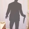 Sweidas Psycho Stalker Shower Curtain Halloween Decoration Prop Halloween Props/Decoration