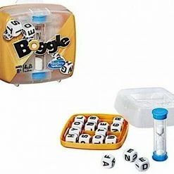 CREA Hasbro Boggle Game Word Letter Spelling Dice Game Family & Kids Learning Game Home & Garden