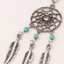 AliExpress Fashion Jewelry Dream Catcher Necklace Leaves Feather Turquoise Pendant GOLD Or SILVER 8 AliExpress Fashion Jewelry Dream Catcher Necklace Leaves Feather Turquoise Pendant GOLD Or SILVER