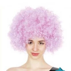 JD Party Fancy Dress Up Costume Party Afro Wig Curly Cosplay Funk Disco Halloween Clown