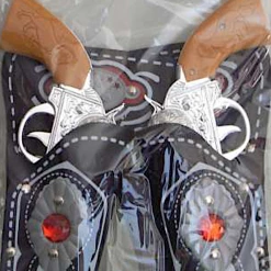 Aussie Toys Wild West Toy Cowboy Guns & Holster 1 Set Of 2 Guns Costume Accessory Costume Accessories