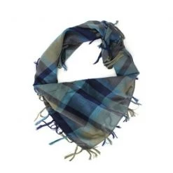 JD Costume Accessories Checkered Square Fitted Tie Bandana Head Wrap Scarf