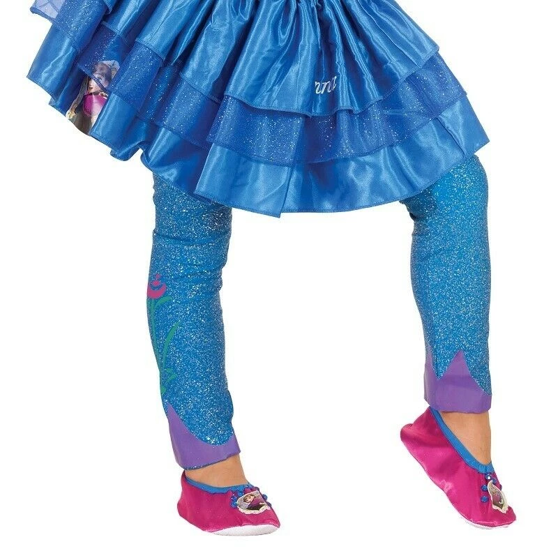 Rubies Deerfield Disney Frozen Princess Anna Girls Tutu Costume Tiara Handcuff Footless Tights 4 Rubies Deerfield Disney Frozen Princess Anna Girls Tutu Costume Tiara Handcuff Footless Tights
