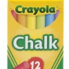 ABT Crayola Coloured Chalk 12 Pack Home & Garden