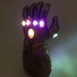 AliExpress Avengers Infinity War Infinity Gauntlet LED Light Thanos Gloves Cosplay Prop Home & Garden