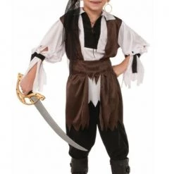 Tomfoolery Costumes Pirate Sweetie Caribbean Boys Girls Book Week Halloween Costume