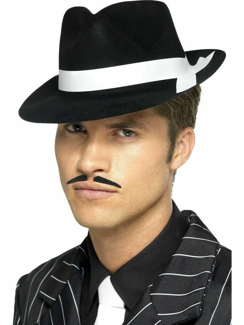 Unbranded Gangster Set Hat Suspender Tie & Cigar 1920s Costume Party Mafia 4pcs Fancy Dres Costume Accessories 2 Unbranded Gangster Set Hat Suspender Tie & Cigar 1920s Costume Party Mafia 4pcs Fancy Dres Costume Accessories