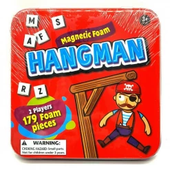 Kmart Magnetic Hangman Kids Family Fun Game 170 Letters And 9 Puzzles In A Tin Case