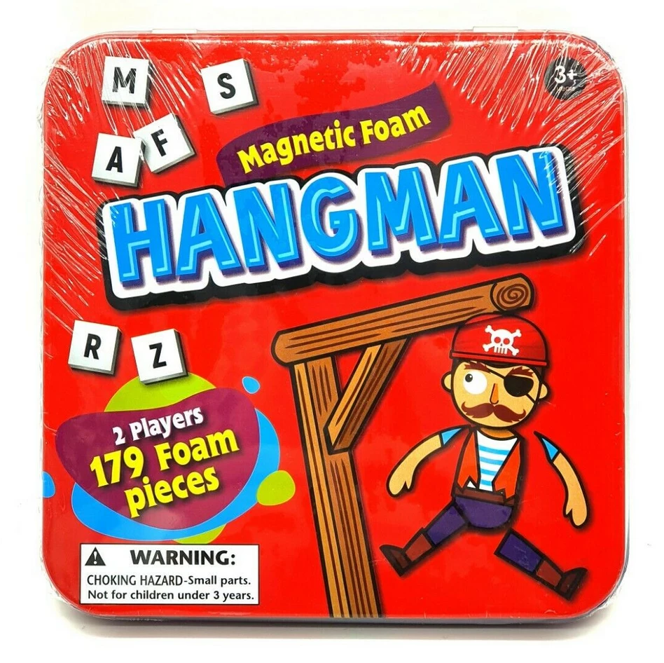 Kmart Magnetic Hangman Kids Family Fun Game 170 Letters And 9 Puzzles In A Tin Case 1 Kmart Magnetic Hangman Kids Family Fun Game 170 Letters And 9 Puzzles In A Tin Case