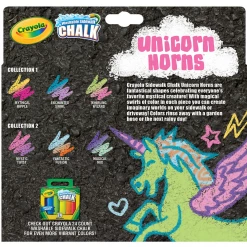 ABT Crayola Unicorn Washable Sidewalk Chalk 3 Pieces