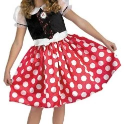 Morris Costumes Adorable Minnie Mouse Polka Dot Dress Halloween Girls Costume