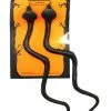 JD 2Pk Black Snakes Halloween Decoration Prop