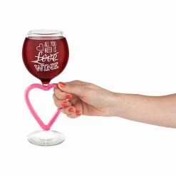 Williamvalentine BigMouth ‘The All You Need Is Wine’ Glass