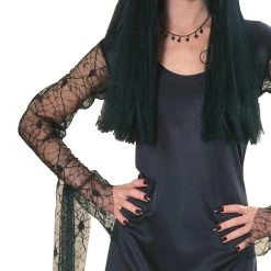 Rubie's Halloween Costumes Addams Family Morticia Vampire Witch Halloween Ladies Costume