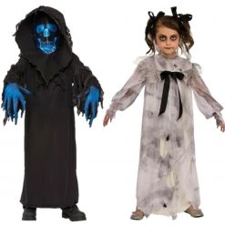 Rubie's Sweet Screams Skull Phantom Girls Boys Halloween Costume