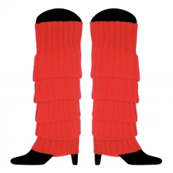 JD Party Ladies 80s Costume High Cut 80s Leotard Work Out Costume & Legwarmers Costume Accessories