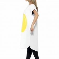 Smiffys Costumes Egg Womens Mens Food Couples Costume Novelty Comical Fancy Funny Costume