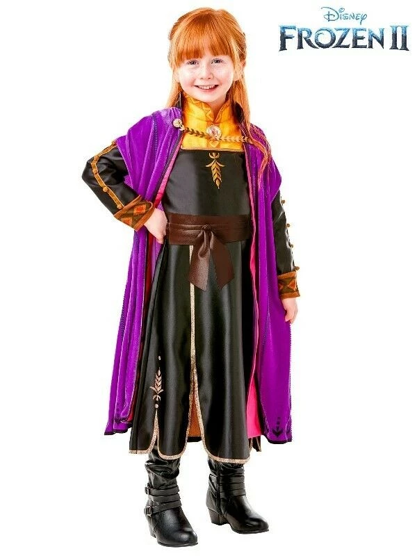Rubies Deerfield Disney Frozen II Princess Anna Premium Girls Costume 1 Rubies Deerfield Disney Frozen II Princess Anna Premium Girls Costume
