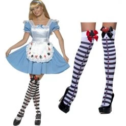 Smiffys Deck Of Cards Alice In Wonderland Ladies Costumes And Tights