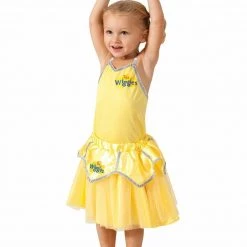 Rubie's Emma The Wiggles Yellow Ballerina Top Skirt Headband And Bow Girls Costume 19 Rubie's Emma The Wiggles Yellow Ballerina Top Skirt Headband And Bow Girls Costume