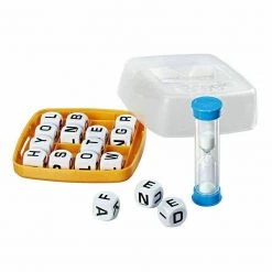 CREA Hasbro Boggle Game Word Letter Spelling Dice Game Family & Kids Learning Game Home & Garden