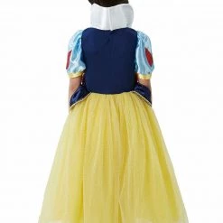 Rubie's Disney Princess Snow White Shimmer Deluxe Girls Costume And Wig Costumes 12 Rubie's Disney Princess Snow White Shimmer Deluxe Girls Costume And Wig Costumes