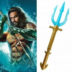 Unbranded Lights And Sounds 57cm Aquaman Trident Costume Accessory
