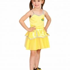 Rubie's Emma The Wiggles Yellow Ballerina Top Skirt Headband And Bow Girls Costume 21 Rubie's Emma The Wiggles Yellow Ballerina Top Skirt Headband And Bow Girls Costume