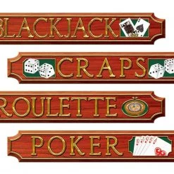 Balloon Agencies Place Your Bet Roll The Dice Casino Cutouts Party Decoration