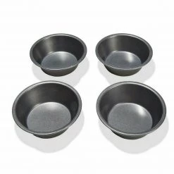 Unbranded Party Supplies Non Stick Mini Pie Pans Quiche Tart Flan Baking Pan Tin Dish | Set Of 4